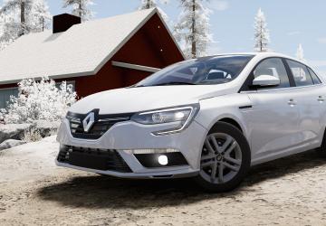 Мод Renault Megane IV (2016-2020) версия 3.0 для BeamNG.drive (v0.37.x)