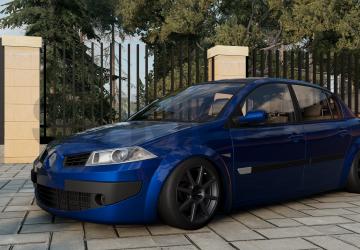 Мод Renault Megane ll версия 1.0 для BeamNG.drive (v0.38.x)