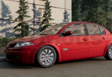 Мод Renault Megane ll версия 1.0 для BeamNG.drive (v0.38.x)