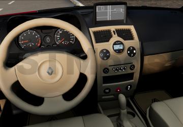 Мод Renault Megane ll версия 1.0 для BeamNG.drive (v0.38.x)