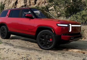 Мод Rivian R1S (2022) версия 2.0 для BeamNG.drive (v0.34.x)