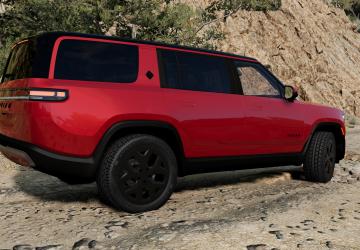 Мод Rivian R1S (2022) версия 2.0 для BeamNG.drive (v0.34.x)
