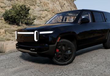 Мод Rivian R1S (2022) версия 2.0 для BeamNG.drive (v0.34.x)