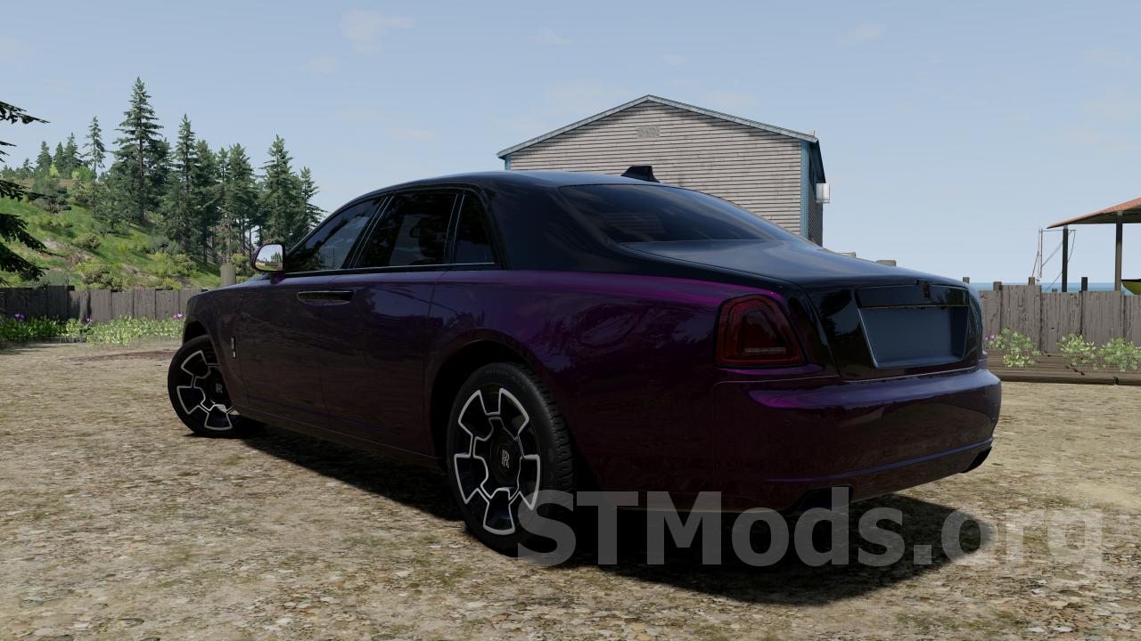 Скачать мод Rolls-Royce Ghost версия 1.4 для BeamNG.drive (v0.29.x)