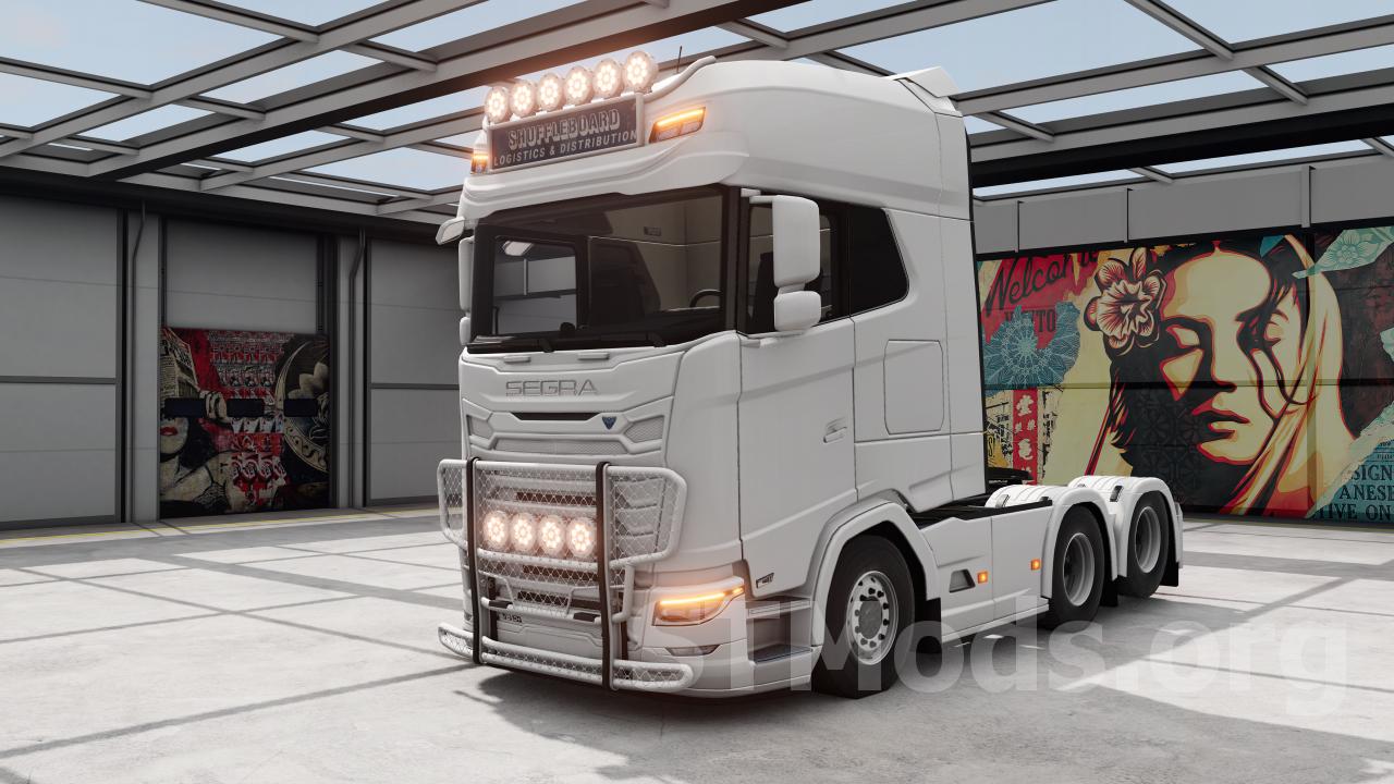 Скачать мод SB Truckstyling Pack for the Segra Ultimat v1.4 для  BeamNG.drive (v0.32.x)