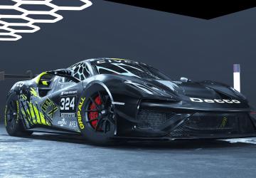 Мод Scintilla GT3 Racing Parts версия 1.7 для BeamNG.drive