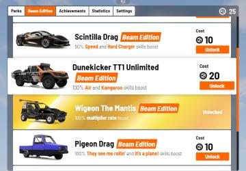 Мод Skill Chain App версия 1.0 для BeamNG.drive (v0.28.x)