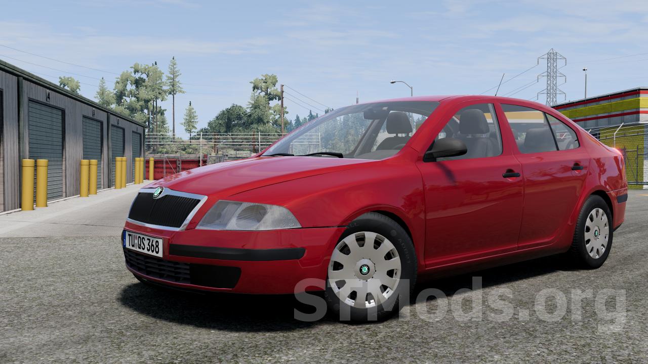 Скачать мод Skoda Octavia (1Z) (2004-2013) версия 1.0 для BeamNG.drive  (v0.30.x)