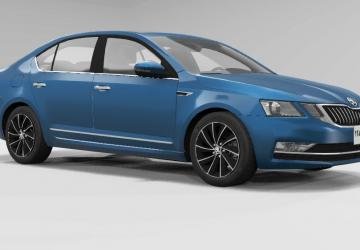 Мод Skoda Octavia A7 (5e) версия 1.0 для BeamNG.drive (v0.26)