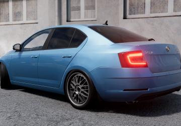 Мод Skoda Octavia (A7) версия 1.0 для BeamNG.drive (v0.31.x)