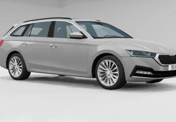 Мод Skoda Octavia IV версия 1.0 для BeamNG.drive (v0.24)