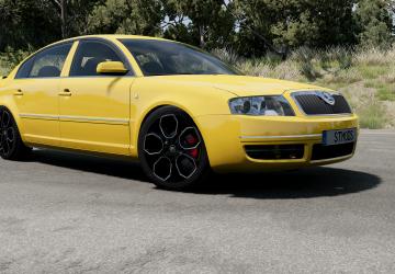 Мод Skoda Superb (B5) версия 3.4 для BeamNG.drive (v0.36.x)
