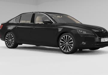 Мод Skoda Superb версия 1.0 для BeamNG.drive (v0.24)