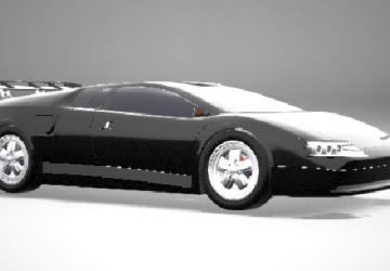 Мод Sportcar Lamborghini версия 1.0 для BeamNG.drive (v0.15.x)