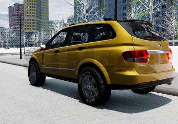 Мод SSangyong Kyron версия 1.0 для BeamNG.drive (v0.32.x)