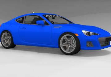 Мод Subaru BRZ версия 1.0 для BeamNG.drive (v0.19.4.2)