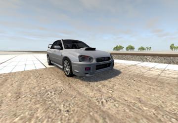 Мод SUBARU IMPREZA WRX STI версия 2.0 для BeamNG.drive (v0.19-0.20)