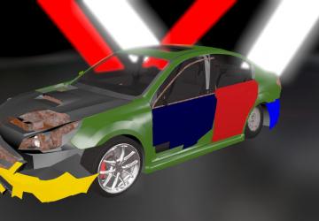 Мод Subaru Legacy версия 1.0 для BeamNG.drive