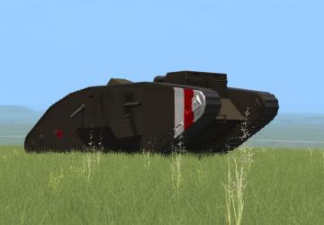 Мод Танк Mark IV Tank версия 1.11 для BeamNG.drive (v0.14)
