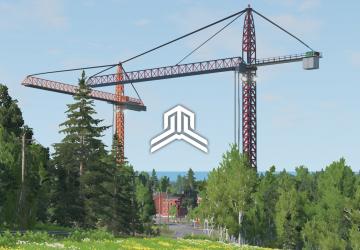 Мод TC42 Construction Crane версия 1.01 для BeamNG.drive