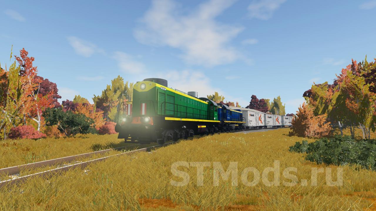 Скачать мод TЭM2 Locomotive версия 0.10 для BeamNG.drive (v0.23)