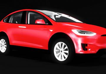 Мод Tesla Model X версия 1.0 для BeamNG.drive (v0.20)