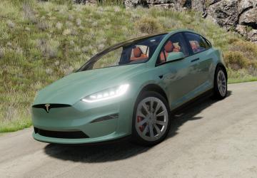 Мод Tesla Model X версия 1.0 для BeamNG.drive (v0.29.x)