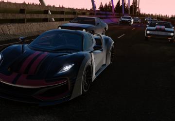 Мод The Crew 2 Skin Pack версия 1.0 для BeamNG.drive