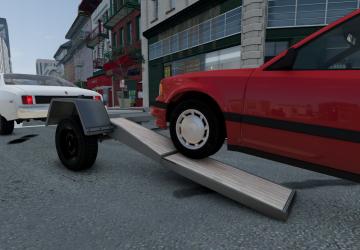 Мод Tow Dolly Trailer версия 1.0 для BeamNG.drive