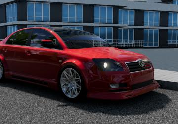 Мод Toyota Avensis (2004) версия 7.0 для BeamNG.drive (v0.32.x)