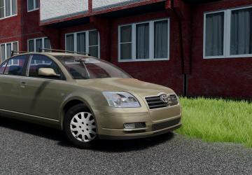 Мод Toyota Avensis (2004) версия 7.0 для BeamNG.drive (v0.32.x)