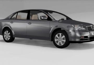 Мод Toyota Avensis версия 1.0 для BeamNG.drive (v0.19.4.2)