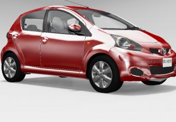 Мод Toyota Aygo версия 1.0 для BeamNG.drive (v0.21)