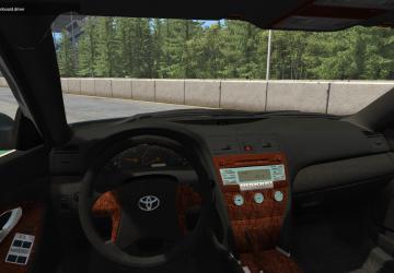 Мод Toyota Camry версия 1.0 для BeamNG.drive (v0.11.x)