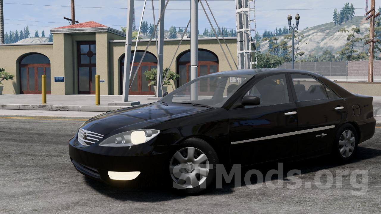 Скачать мод Toyota Camry [XV30] версия 2.1 для BeamNG.drive (v0.27.x-0.30.x)