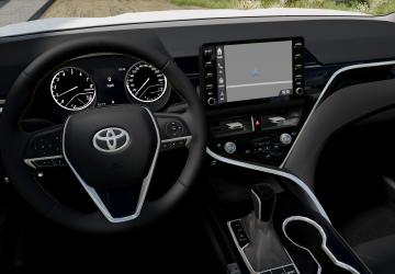Мод Toyota Camry XV70/75 версия 1.0 для BeamNG.drive (v0.38.x)