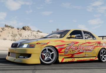 Мод Toyota Cresta (X100) версия 1.0 для BeamNG.drive (v0.37.x)