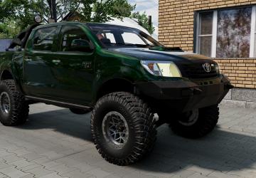 Мод Toyota Hilux версия 2.1 для BeamNG.drive (v0.38.x)