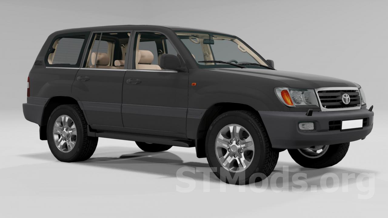 Скачать мод Toyota Land Cruiser 100 версия 1.1 для BeamNG.drive