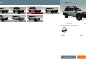 Мод Toyota Land Cruiser 100 версия 0.6 для BeamNG.drive (v0.20.2)