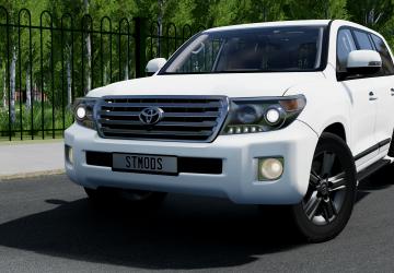 Мод Toyota Land Cruiser 200 версия 1.0 для BeamNG.drive (v0.36.x)