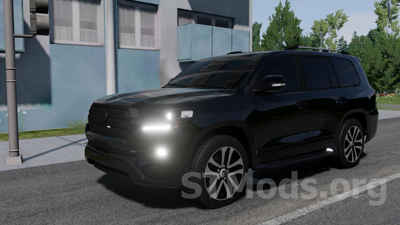 Скачать мод Toyota Land Cruiser 200 версия 1.0 для BeamNG.drive (v0.29.x)