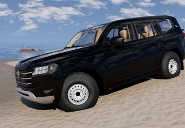 Мод Toyota Land Cruiser 300 версия 1.0 для BeamNG.drive (v0.32.x)