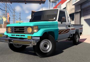 Мод Toyota Land Cruiser 70 версия 1.0 для BeamNG.drive (v0.39.x)