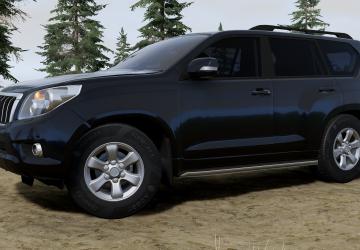 Мод Toyota Land Cruiser Prado 150 версия 1.0 для BeamNG.drive (v0.34.x)