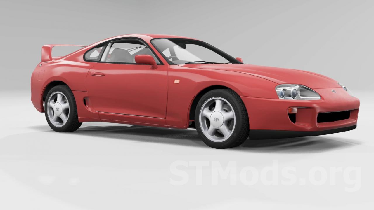 Скачать мод Toyota Supra A80 1993 версия 1.0 для BeamNG.drive