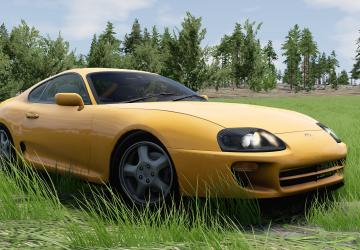 Мод Toyota Supra A80 версия 1.0 для BeamNG.drive (v0.38.x)