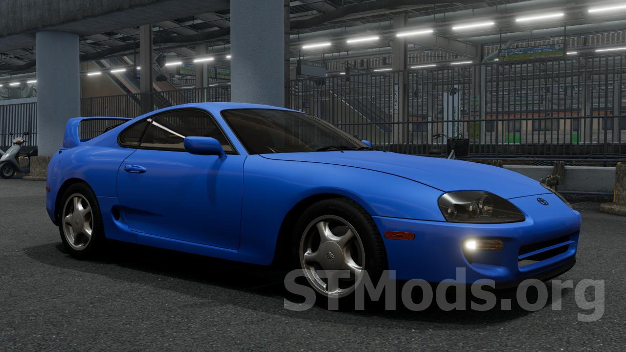 Скачать мод Toyota Supra (JZA80) версия 1.1 для BeamNG.drive (v0.30.x)