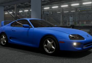 Мод Toyota Supra (JZA80) версия 1.2 для BeamNG.drive (v0.33.x)