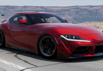 Мод Toyota Supra MKV (2023) версия 1.4 для BeamNG.drive (v0.27)